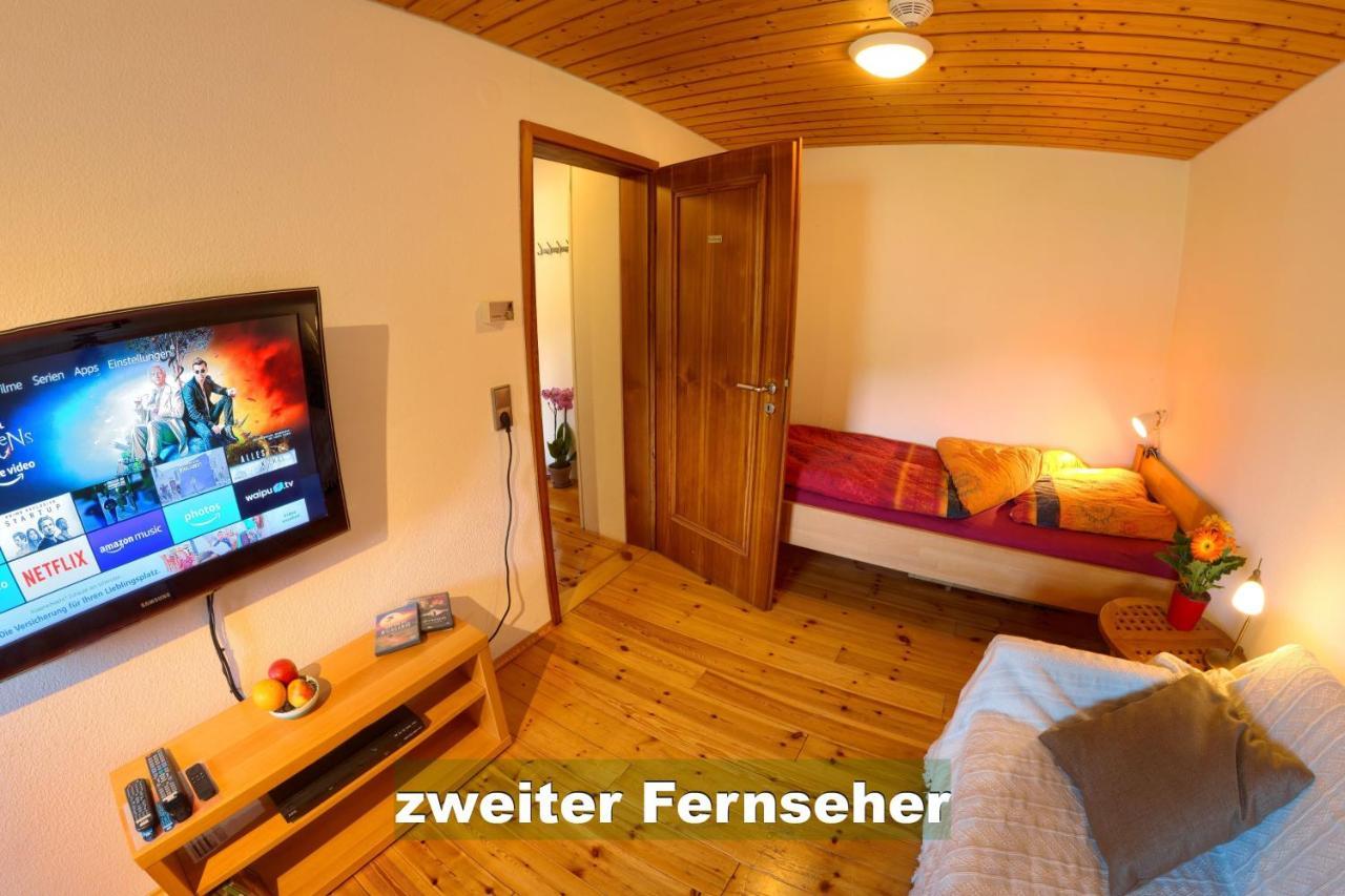 Wohlfühl-Ferienwohnung 80 qm, 8 Personen, Aussicht&Heimkino Todtnau Exterior foto